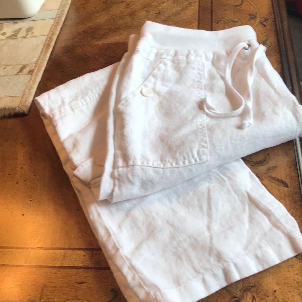 Pants  100% Linen with pockets